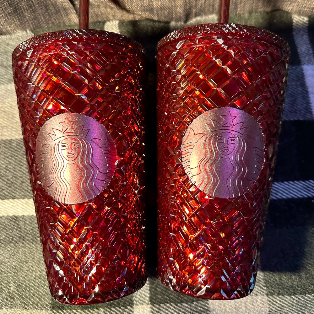 "Bundle" Two Starbucks Jewel Tumblers